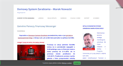 Desktop Screenshot of marek-nowacki.pl