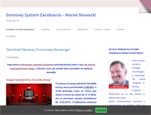 Tablet Screenshot of marek-nowacki.pl